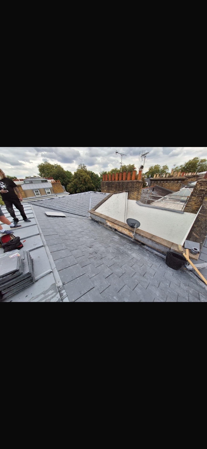 Completed new roof